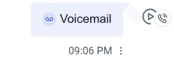 Voicemail, 09:06 PM : la qualification Répondeur devient Voicemail dans GoHighLevel